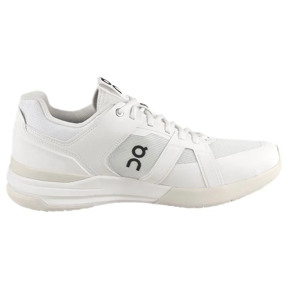 On Men's THE ROGER Clubhouse Pro - White/Ice Torsion Control System Temperature Regulating Liner