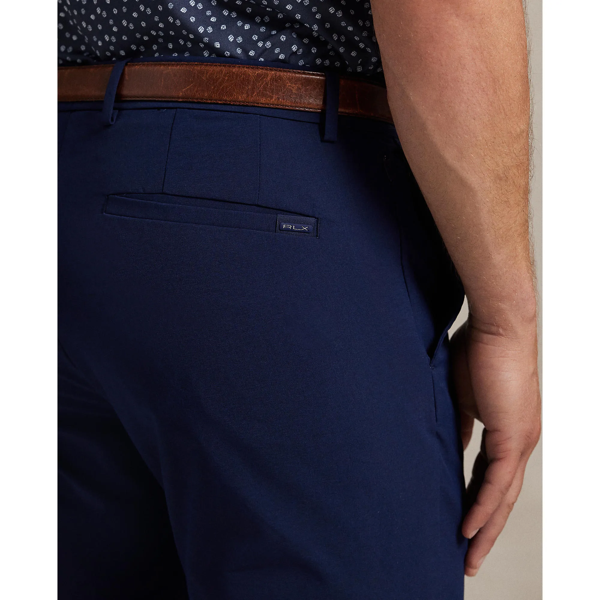 RLX Ralph Lauren Athletic Lightweight Stretch Cypress Golf Pants - Refined Navy Move Freely