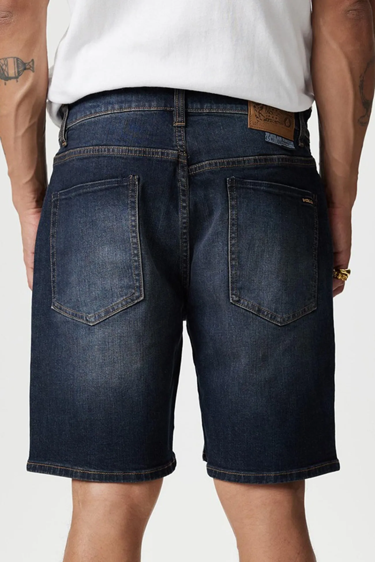 Quick Movement Fit Active Shorts Solver Denim Short 19 New Vintage Blue