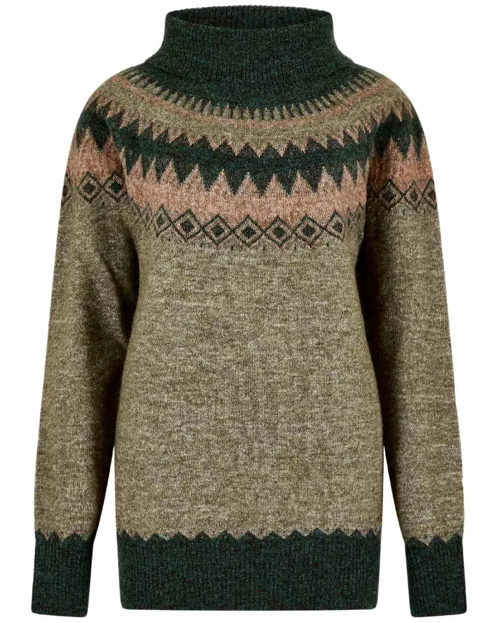 Loungewear Friendly Dubarry Womens Devlin Fair Isle Pattern Sweater