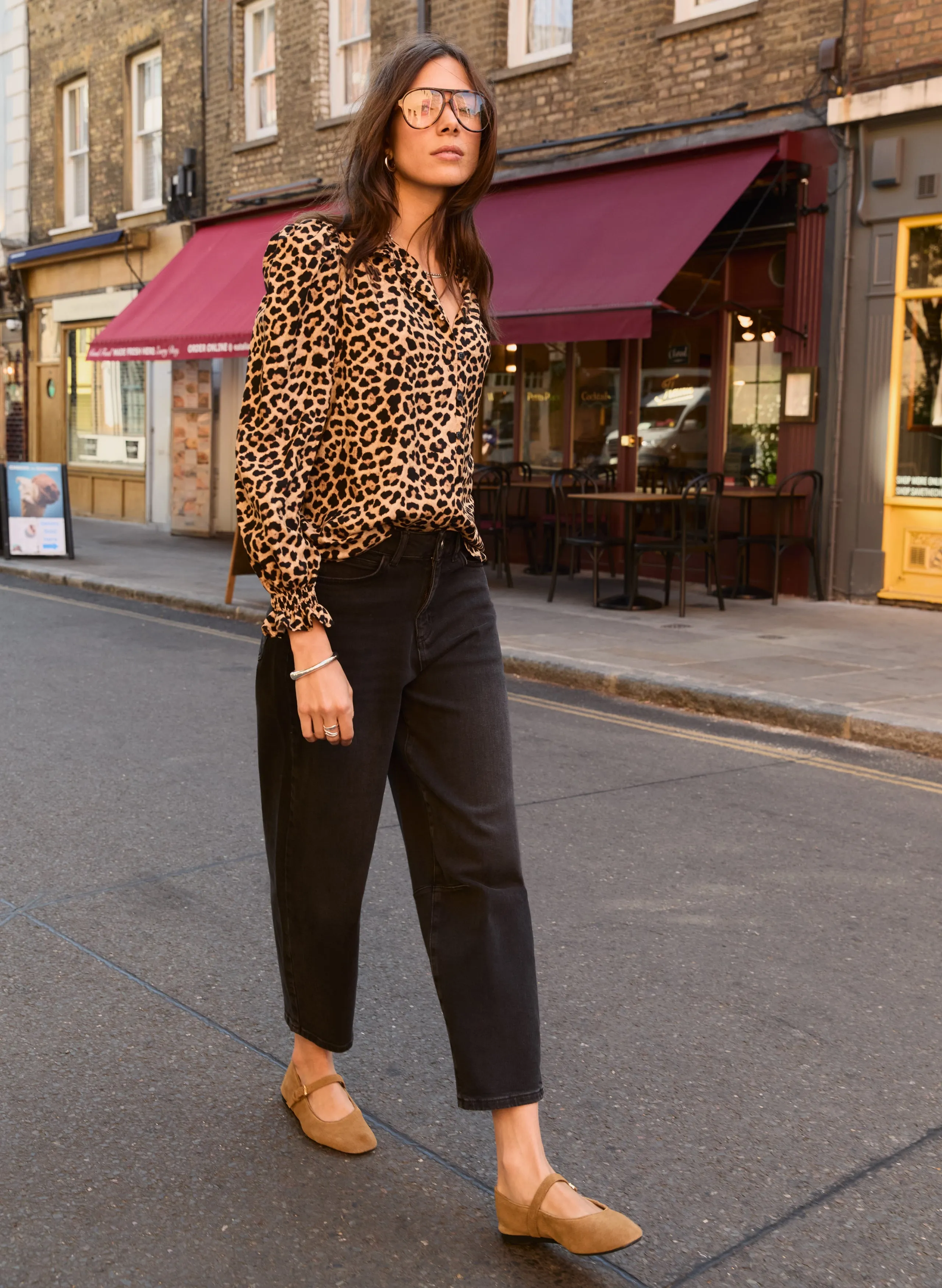 Nixi Organic Cotton Stretch Denim Barrel Jeans Premium Quality