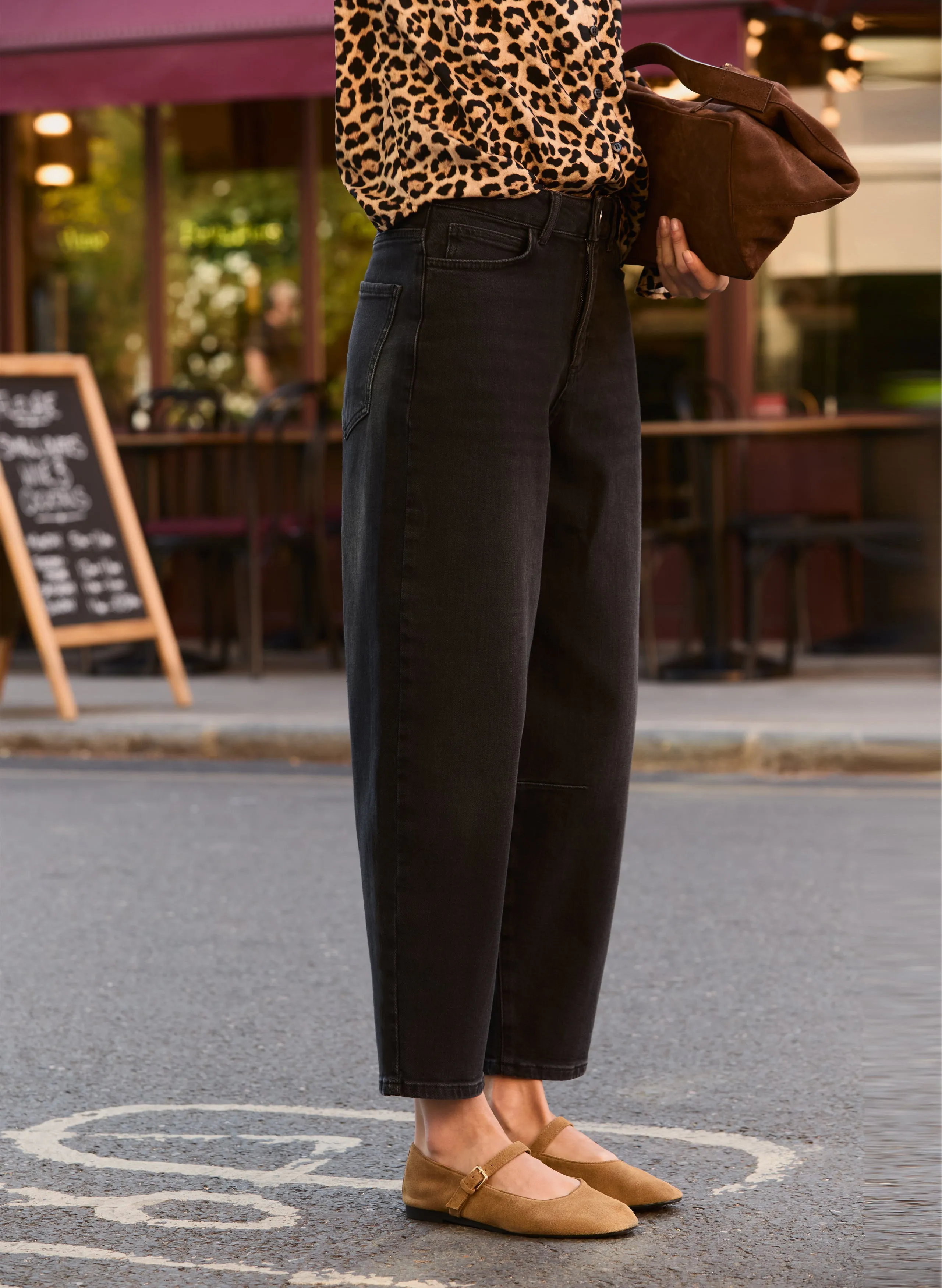 Outdoor Adventure Adult Fashion All Rounder Nixi Organic Cotton Stretch Denim Barrel Jeans