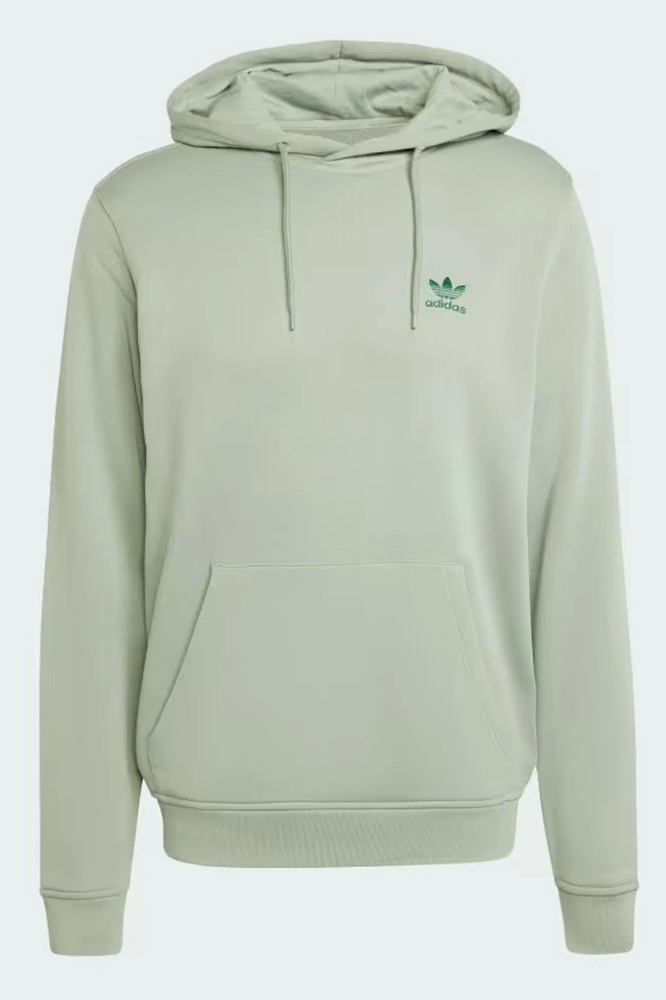 Essential Hoodie FT Silver Green Comfy Wearable