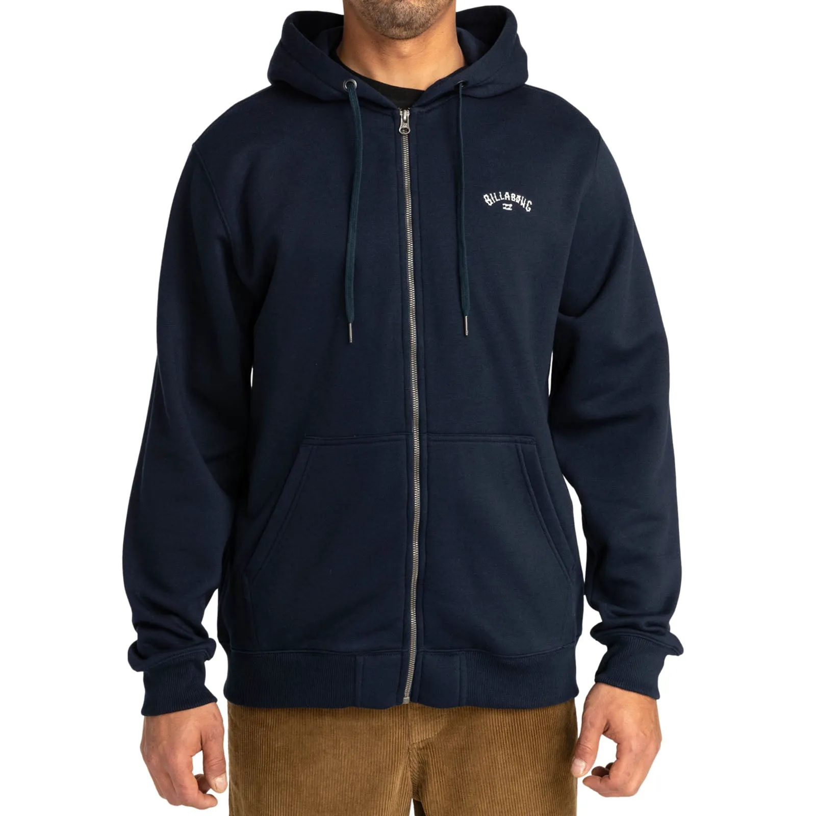 Cozy Basics Soft Feel Billabong Mens Arch Zip Full Up Hoodie Hooded Jumper Sweatshirt Sweater Warm