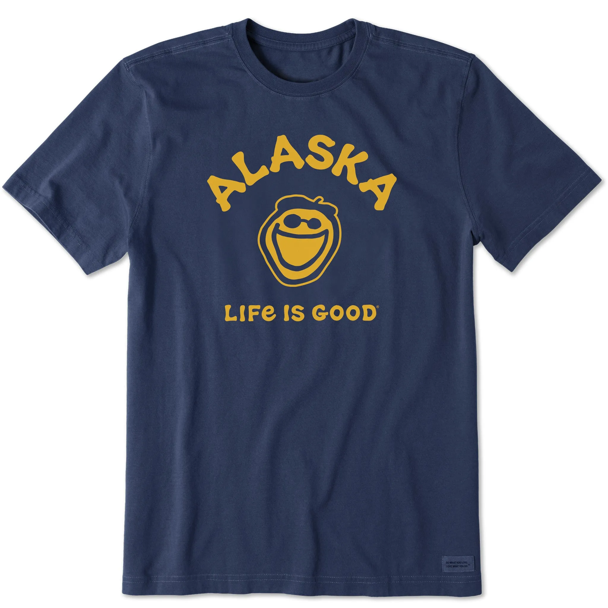 Men's Jake Alaska Short Sleeve Crusher Tee RecycledBlend