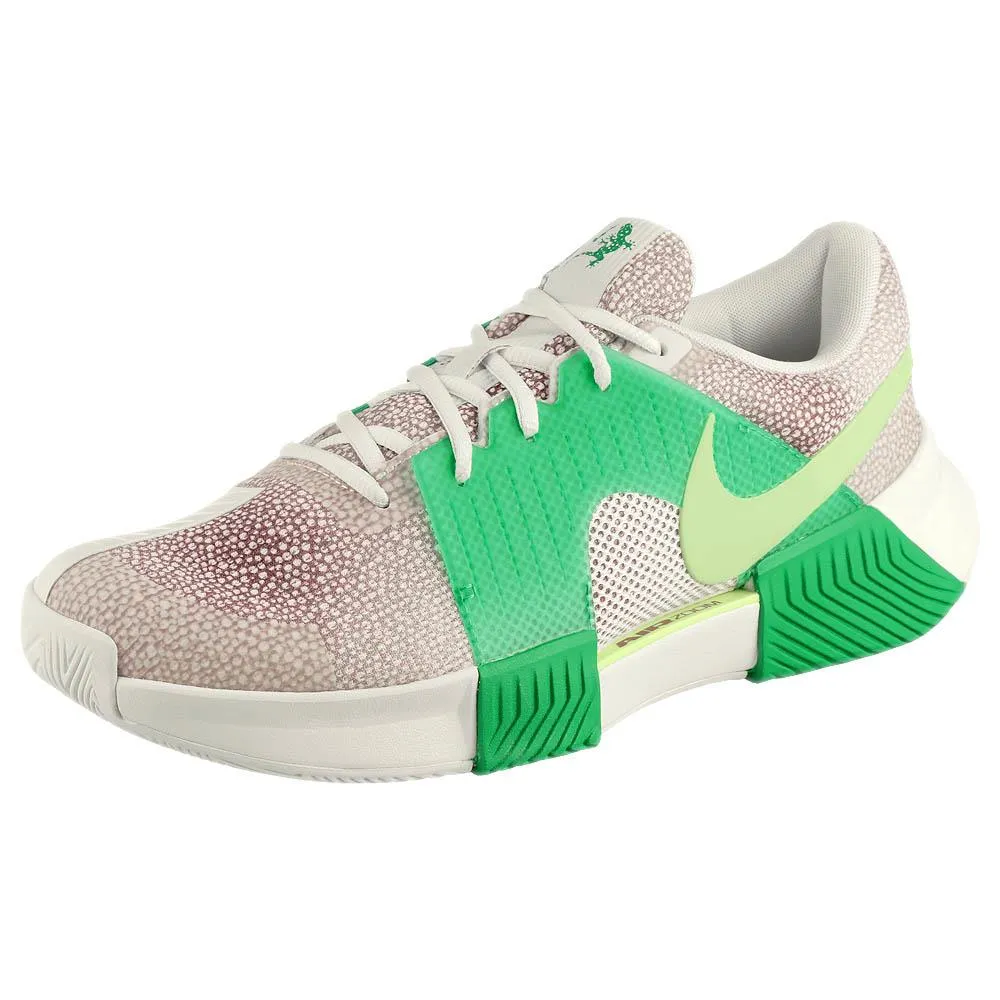 Gusseted Tongue Nike Men's Air Zoom GP Challenge 1 - Premium - Phantom/Barely Volt