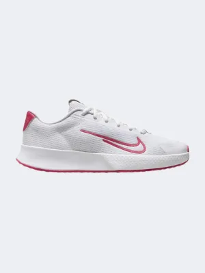 World Walk Nike Vapor Lite 2 Hc Women Tennis Shoes White/Crimson