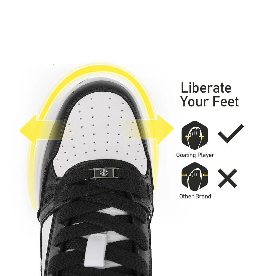 Ask Echo X Goating Player P101 Spikeless Golf Shoes / Black Quick Drive