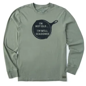 StretchReinforcedArmholes Men's I'm Not Old I'm Well Seasoned Long Sleeve Crusher Tee