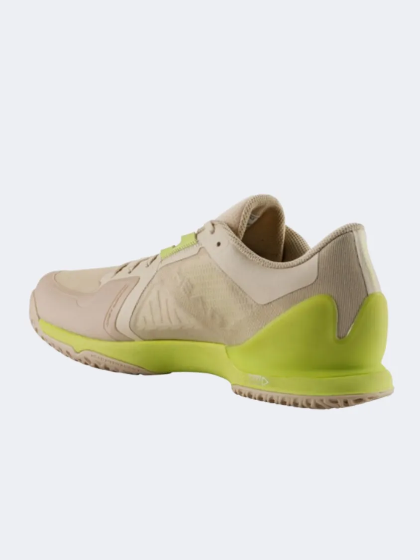 Comfort Upper Quick Dry Fabric Technology Head Sprint Pro 3.5 Women Tennis Shoes Macadamia/Lime