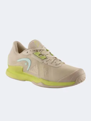 Energy Return Foam Future Walk Head Sprint Pro 3.5 Women Tennis Shoes Macadamia/Lime