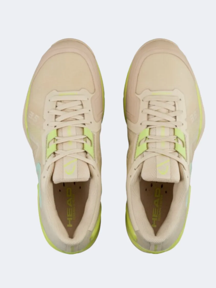 Responsive Cushion Weekend Warriors Impact Resistant Sole Head Sprint Pro 3.5 Women Tennis Shoes Macadamia/Lime