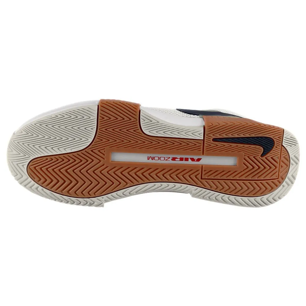 Breathable Airflow Nike Men's Air Zoom GP Challenge 1 - Summit White/Binary Blue