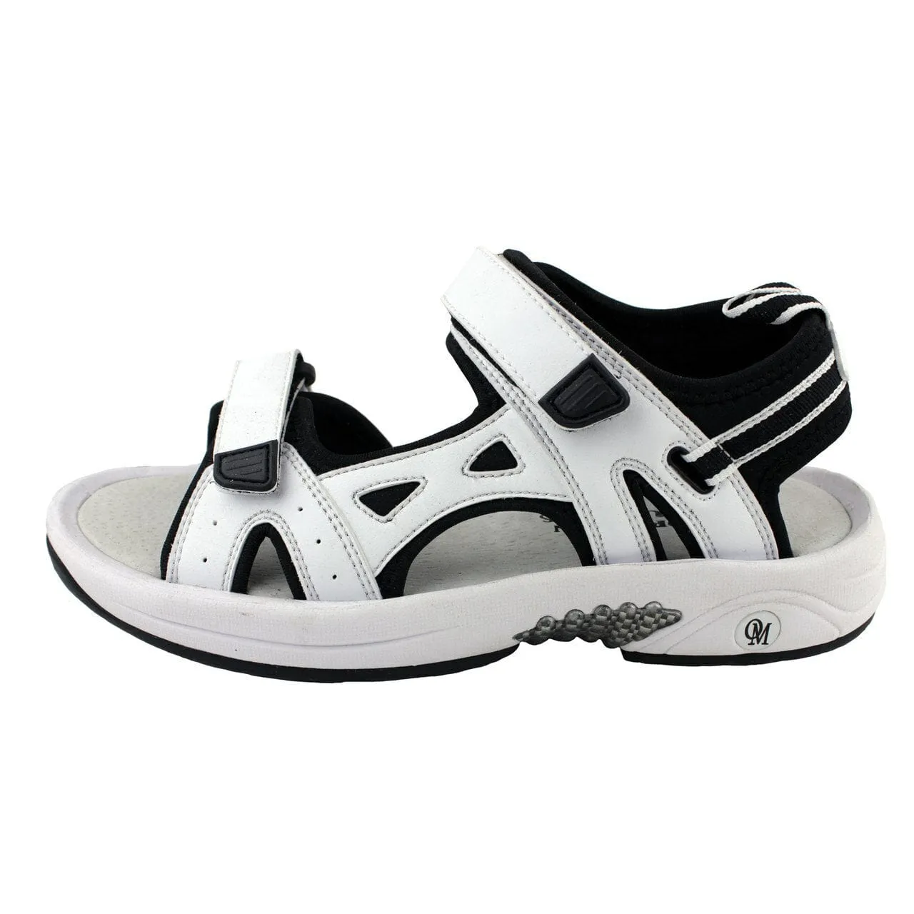 Arch Relief Mid Foot Fit Oregon Mudders: Women's Athletic Golf Sandal with Spiked Sole - WCS500S