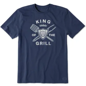 Men's King of the Grill Shield Short Sleeve Tee Layer Ready Fit Ergonomic Cut