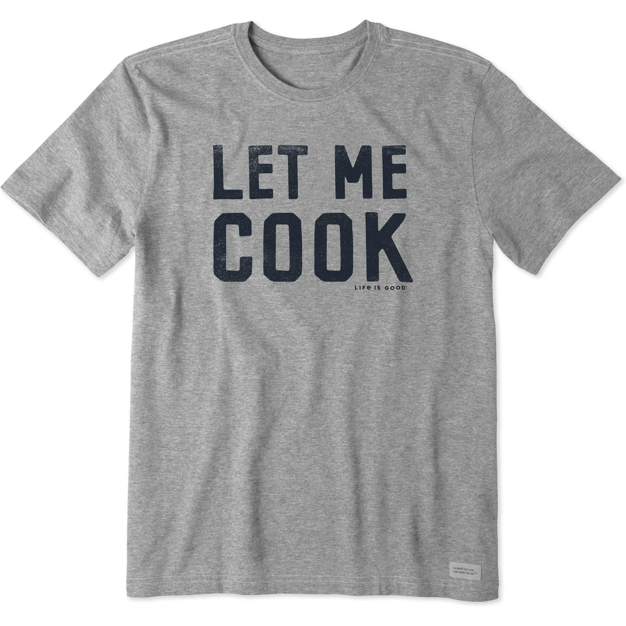 Men's Let Me Cook Short Sleeve Tee Anti Perspiration Lining