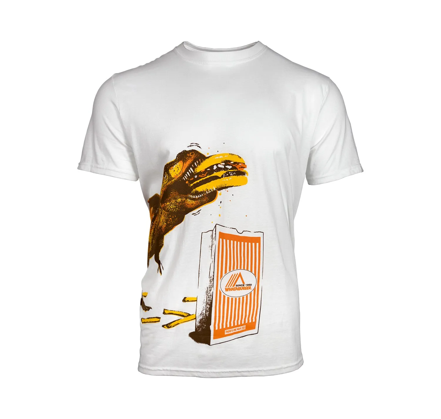 T-Rex Tee (White) Chilly Layer Ultra Soft Texture