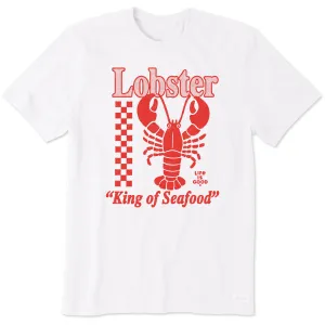Chic Casual Wear Men's King of Seafood Short Sleeve Tee