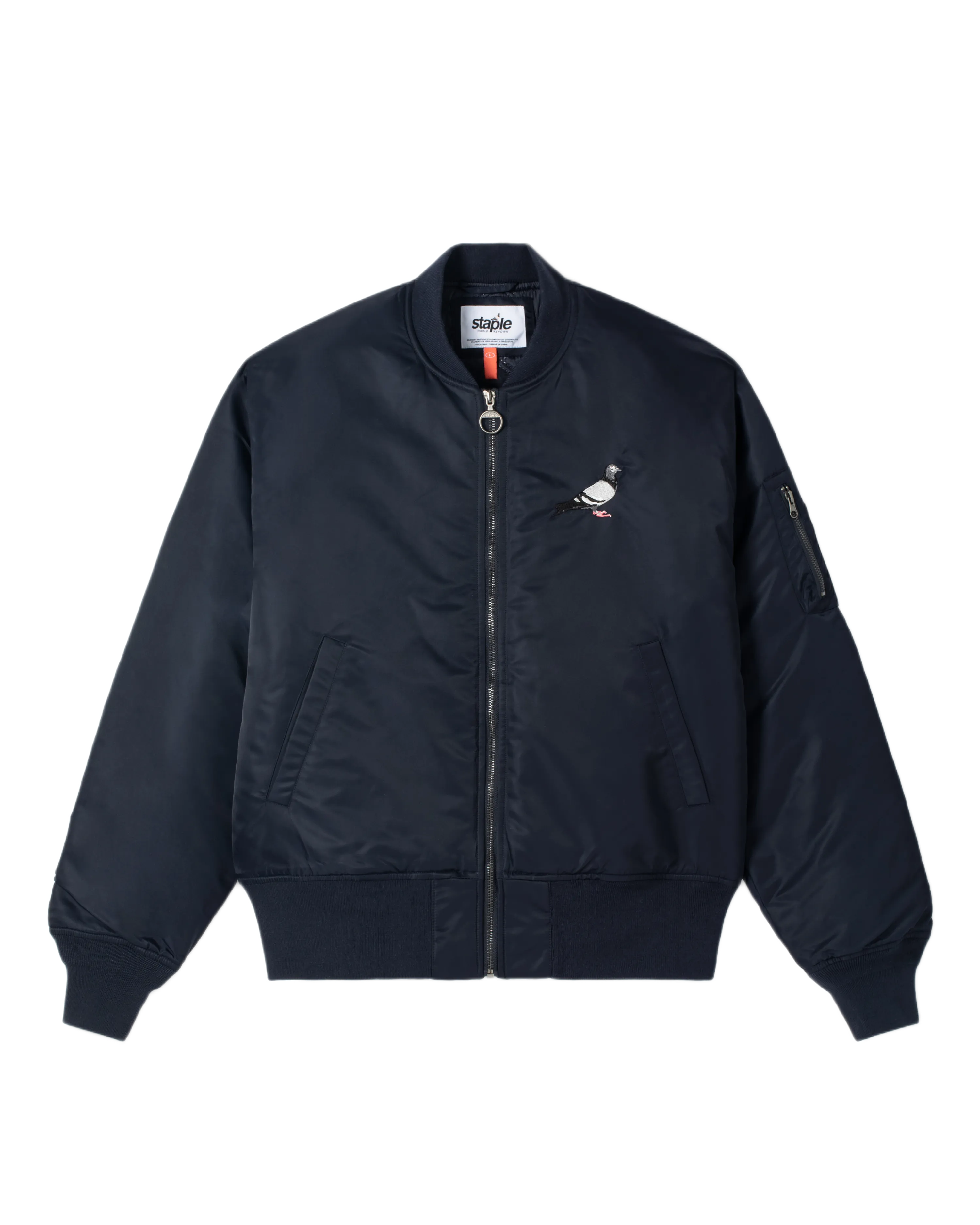 Pigeon Logo Bomber Jkt Weatherproof Zipper Tech