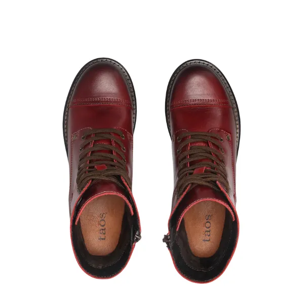 Taos Women's Crave Boot Red Traction Grip Quick Drying Mountain Climber