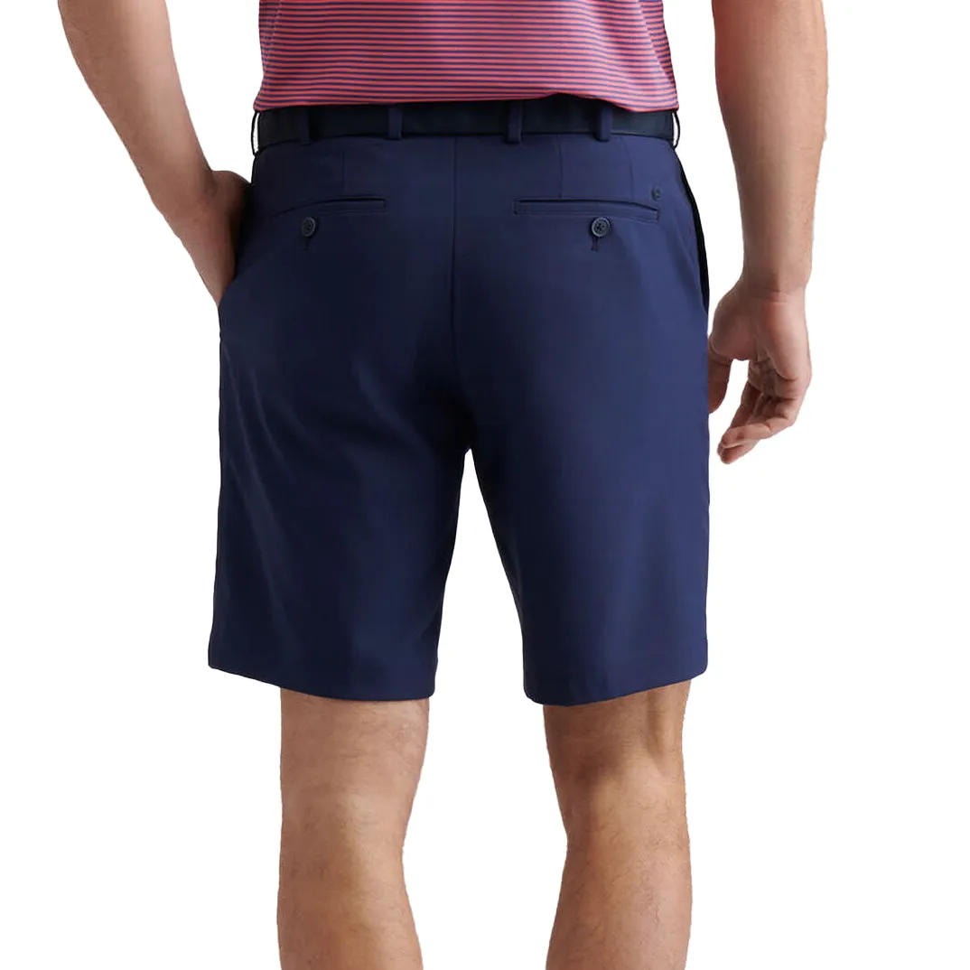 Peter Millar Salem Performance Golf Shorts - Navy Moisture Wicking Lining AbrasionResistant