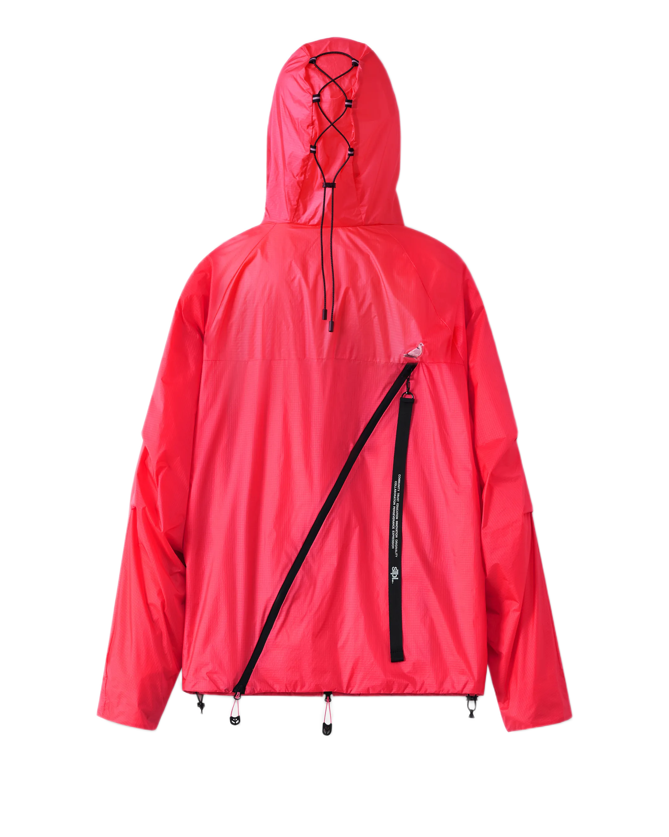 Basic Layers Roll Up Storage Design Terminal Windbreaker