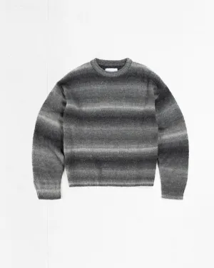 Ombre Knit Sweater Breathable Material City Warmth