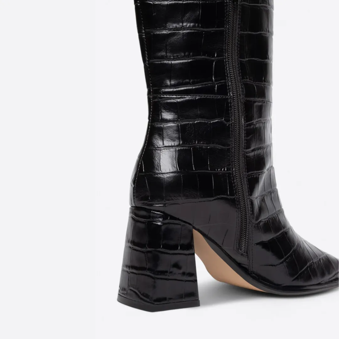 Mountain Climbing Shock Absorbing Snowy Path TGIF Boot in Black from Intentionally Blank