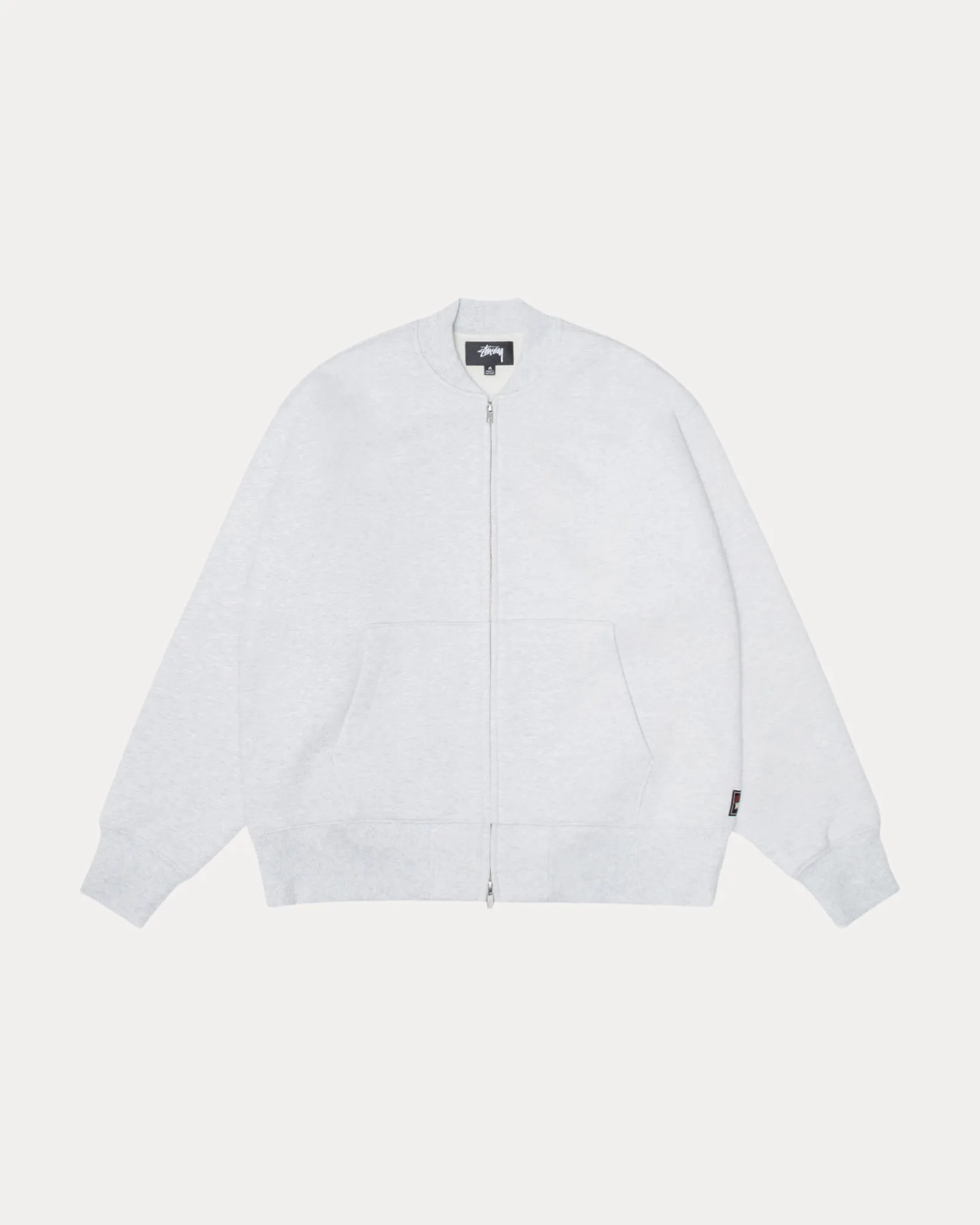 THERMAL LINED FLEECE BOMBER Quilted Insulation Heat Trapping Layer