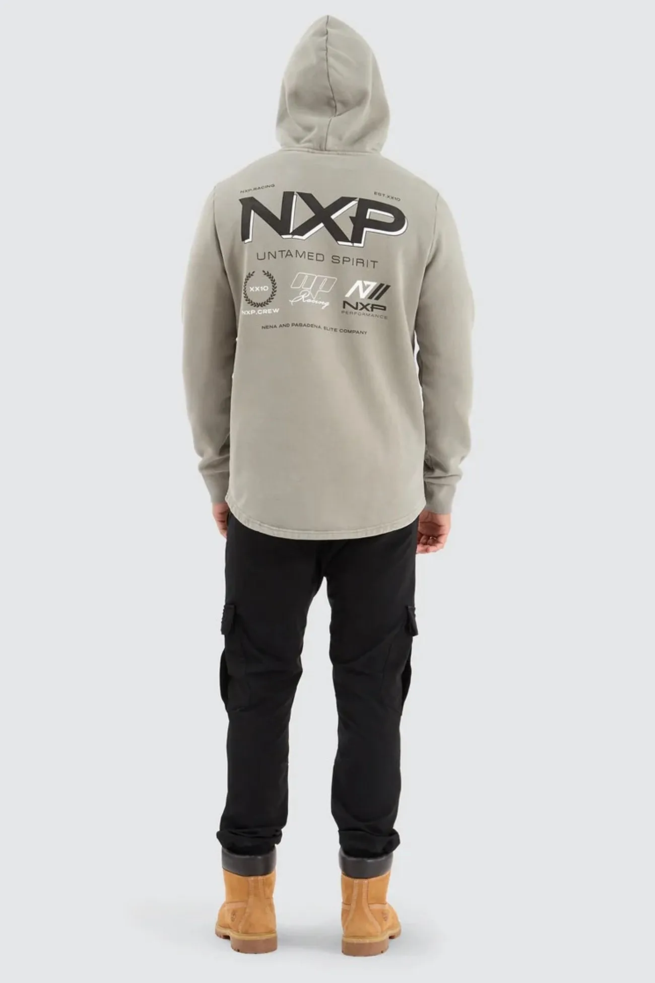 Opium Dual Curved Hoodie Pigment Shadow All Season Wear Comfy All Day