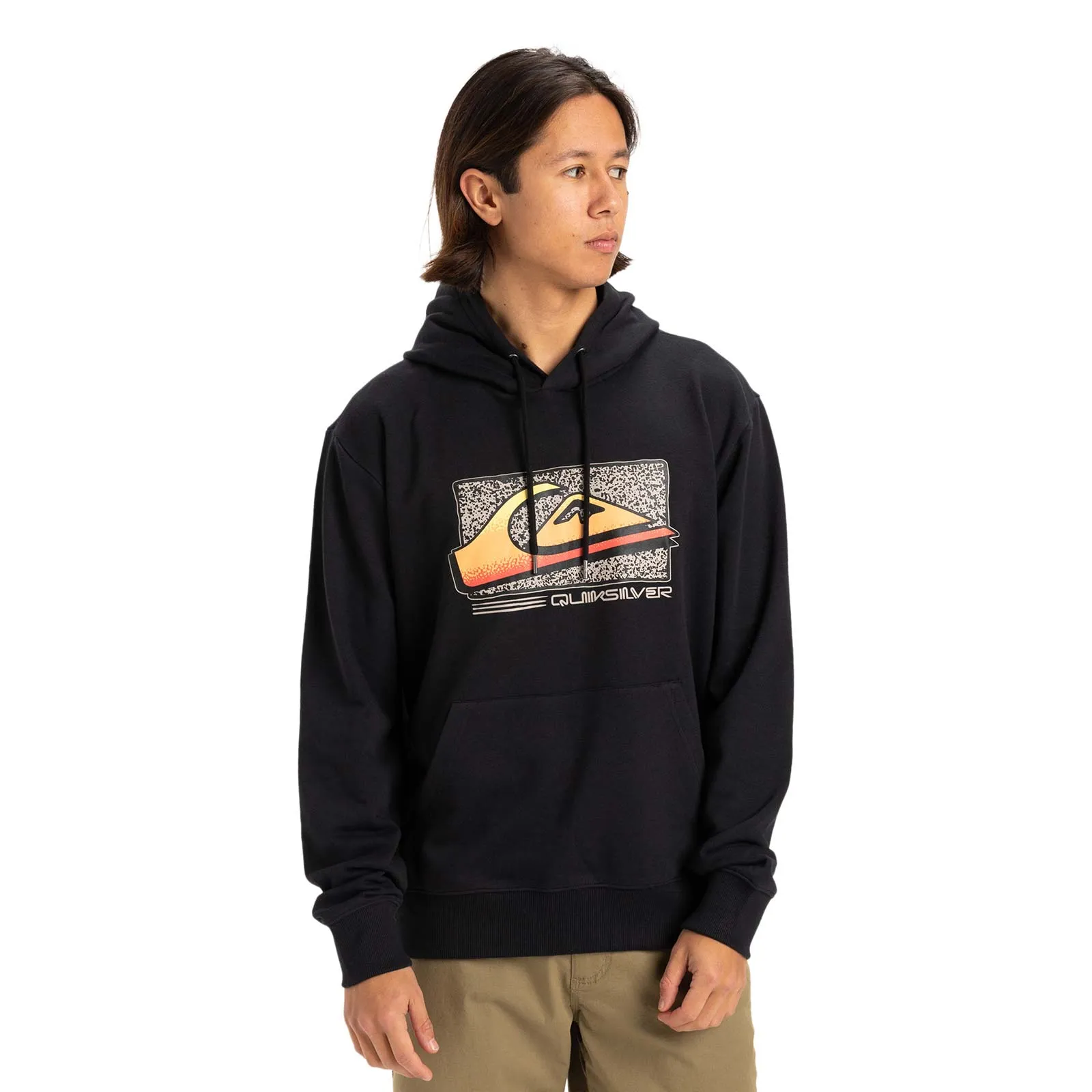 product animal print wildness Quiksilver Mens Retro Fade Hoodie