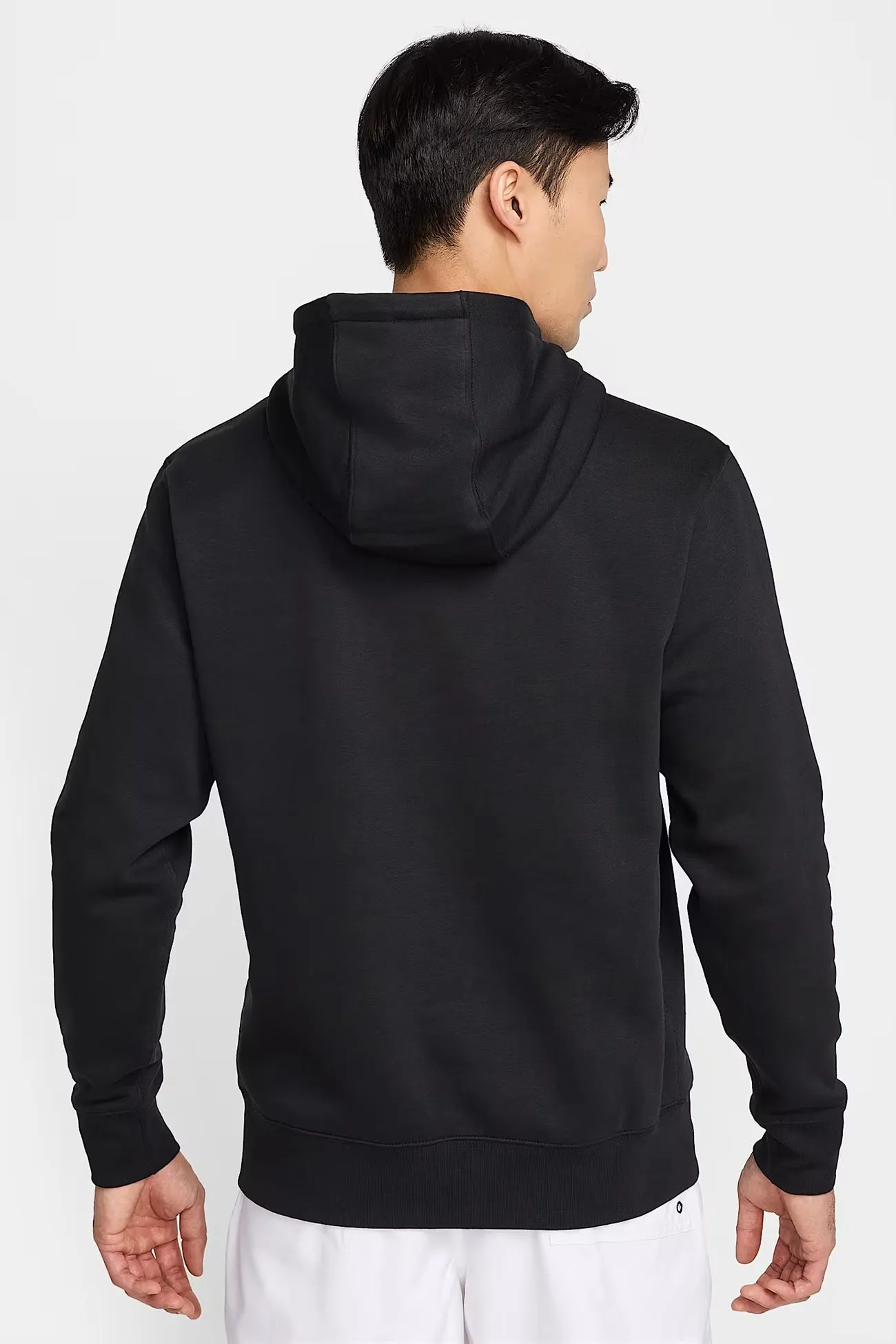 Nike Club BB Pullover Fleece Hoodie Black White Everyday Comfort consumer preference