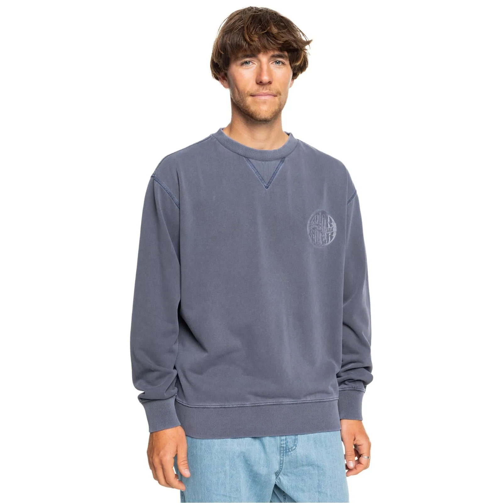 Quiksilver Mens Garment Dye Pullover product retro nostalgia