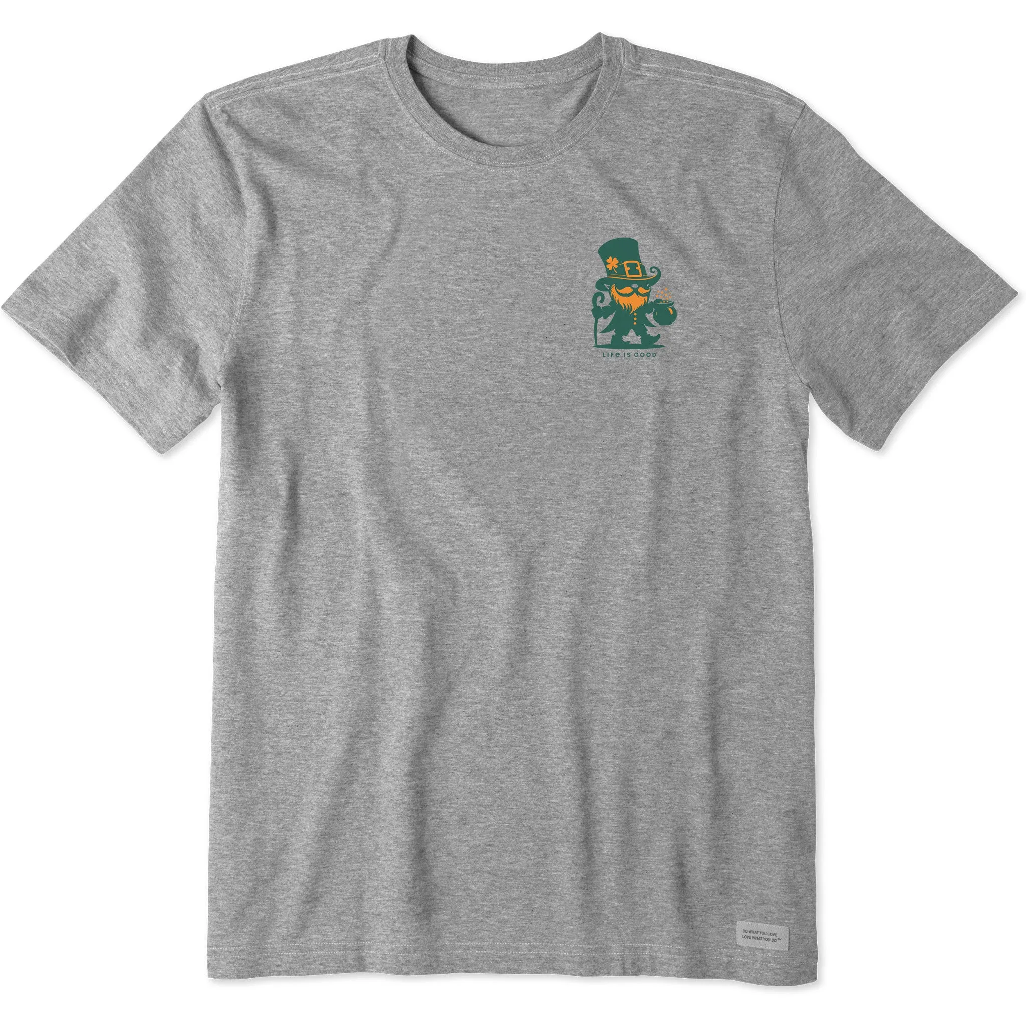 Men's Irish Leprechaun Short Sleeve Crusher Tee Urban Smart