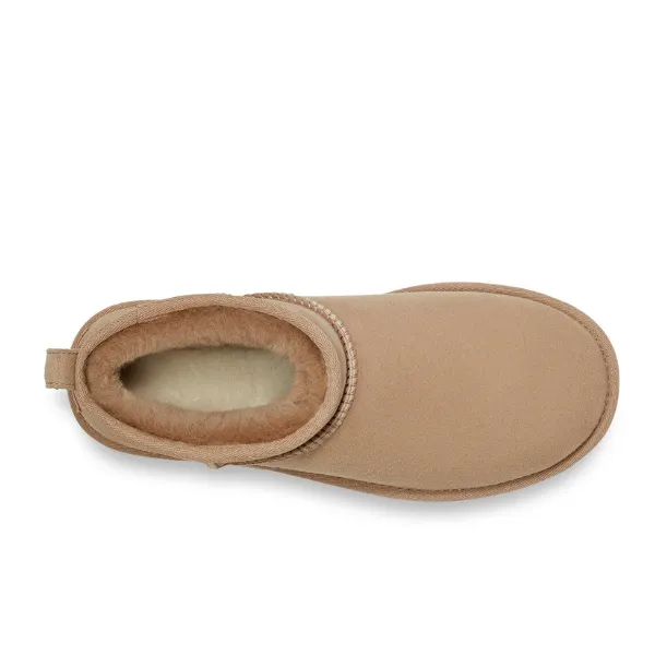 Weatherproof Seam Sealing UGG Women's Classic Ultra Mini Sand