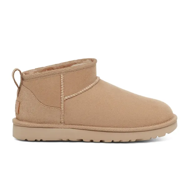 UGG Women's Classic Ultra Mini Sand Energy Return Midsole Padded Interior Urban Traveler