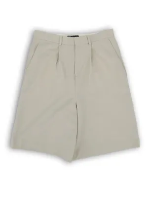 Cool Breeze Men's Plain Solid Short,Light Beige
