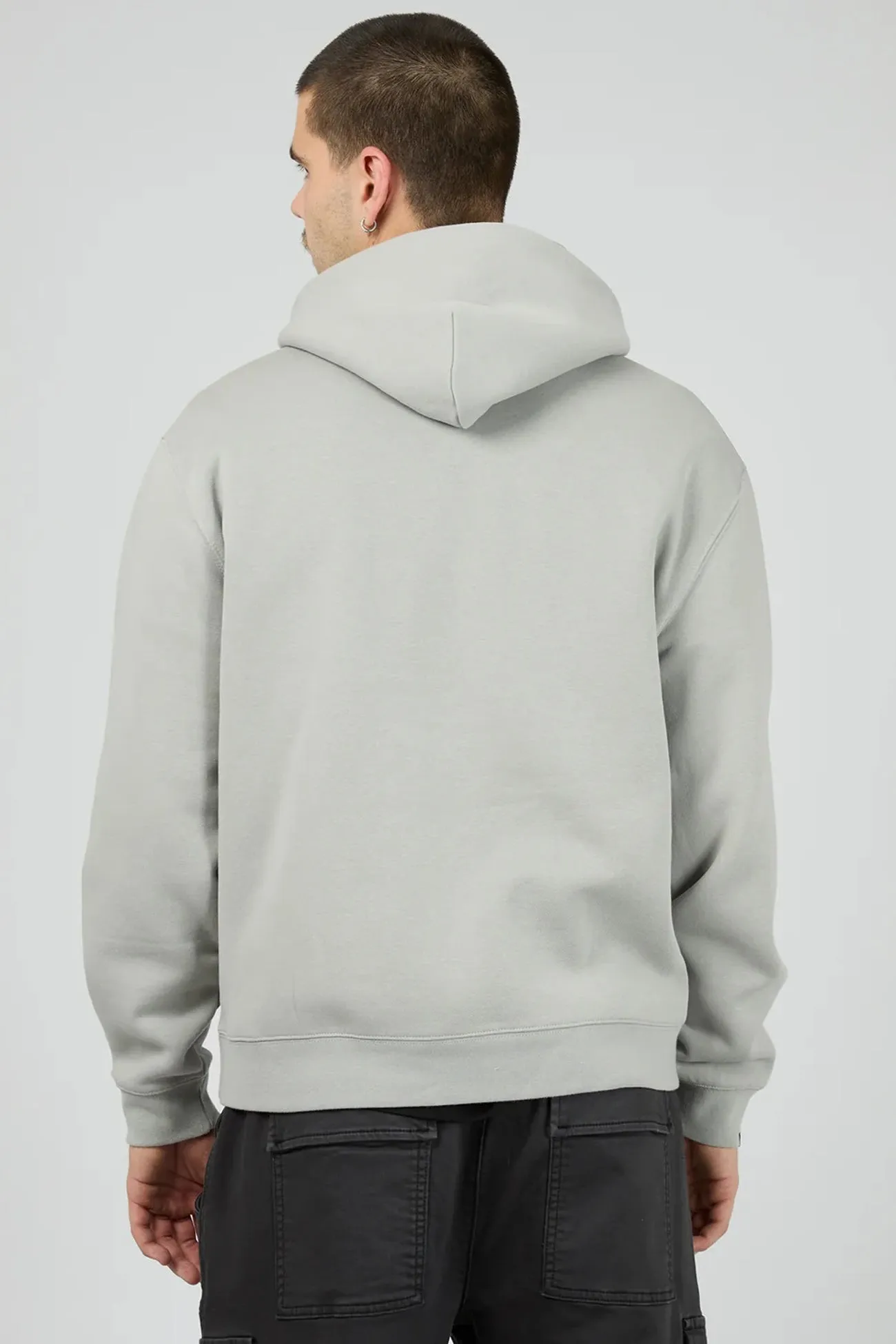 Fashionable Layer Versatile Design Supernova Hoodie Grey