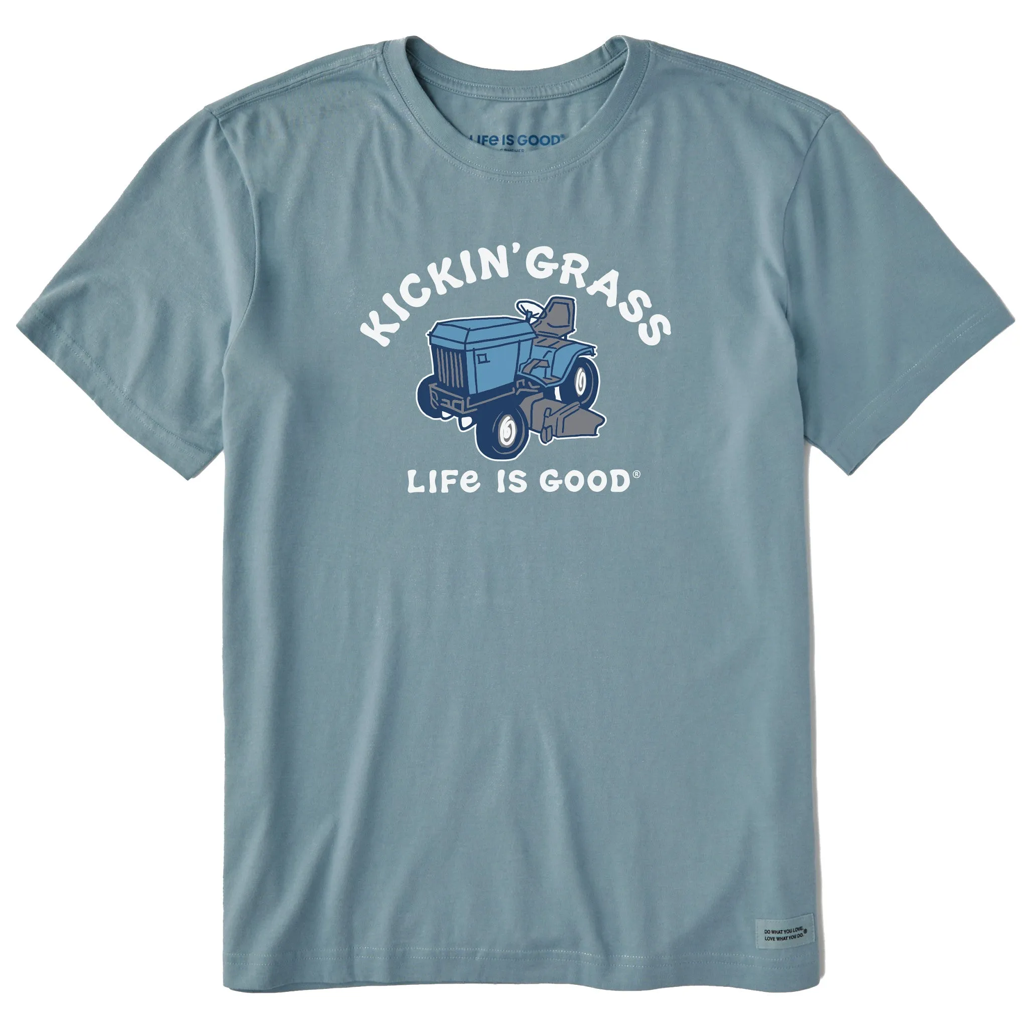 Moisture Management Men's Kickin' Grass Short Sleeve Crusher Tee