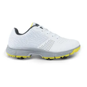 Foot Support Ask Echo G615 Men's Professional Spikes Golf Shoes / White