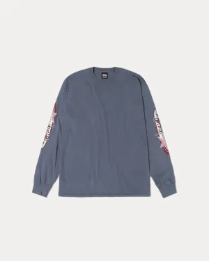 Basic Comfort Tubular Knit Structure TWO STAR LS TEE PIGMENT DYED