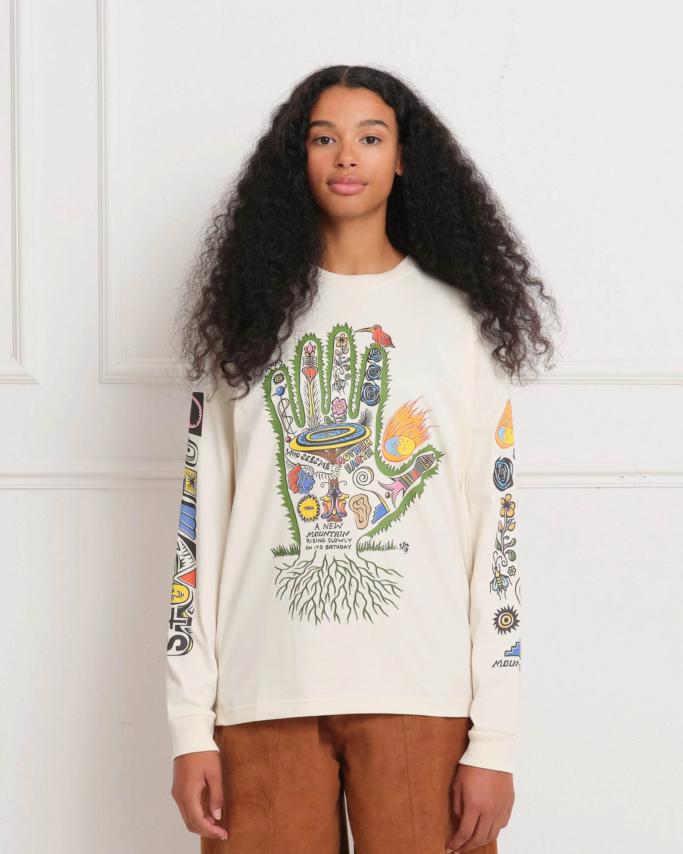 Breathable Layer Fit Grateful Tee LS - Story Hand