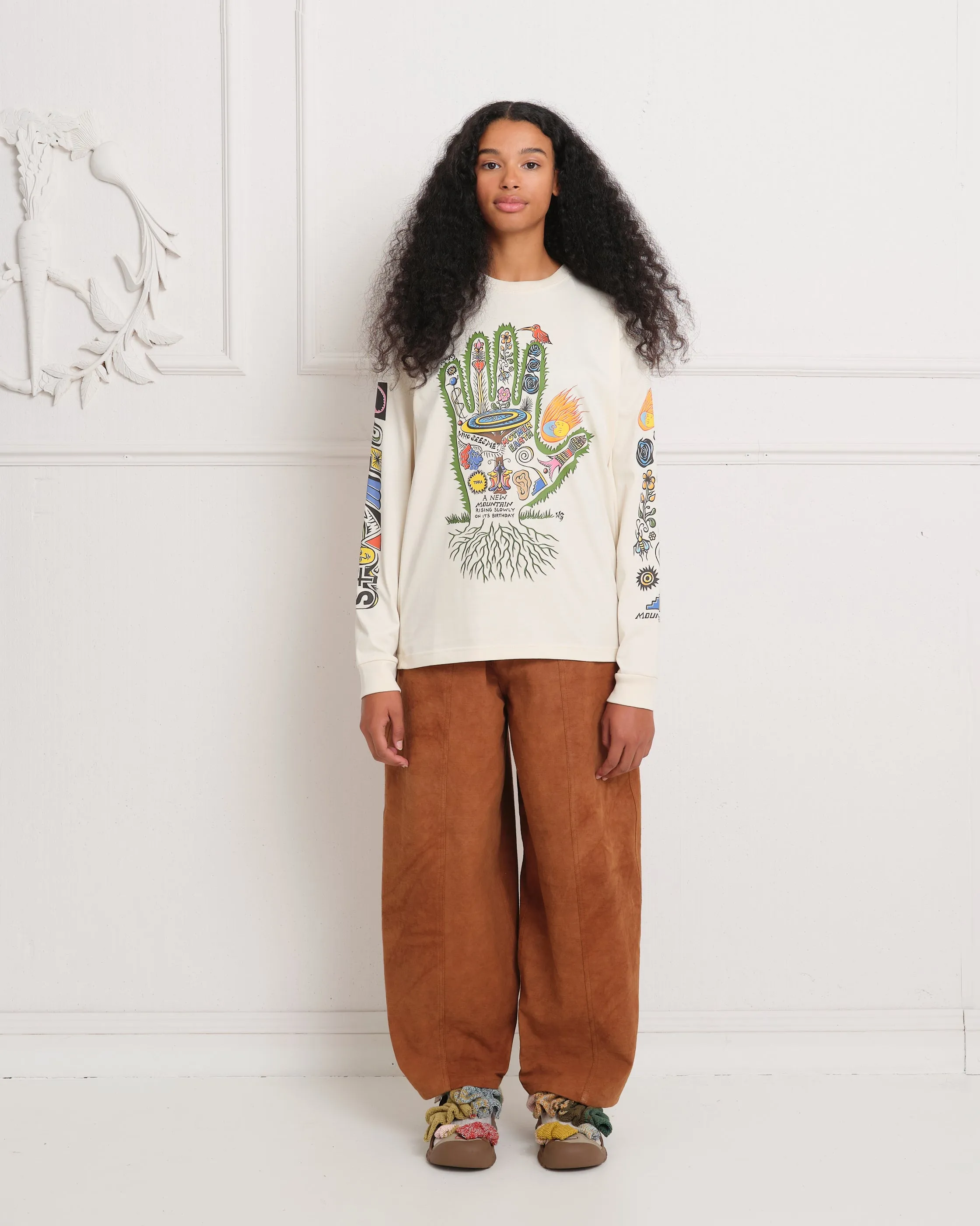 Grateful Tee LS - Story Hand Tagless Neckline