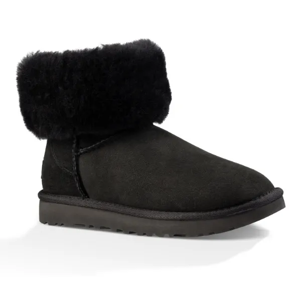 Waterproof City Walking quick-drying UGG Women's Classic Short II Boot Black