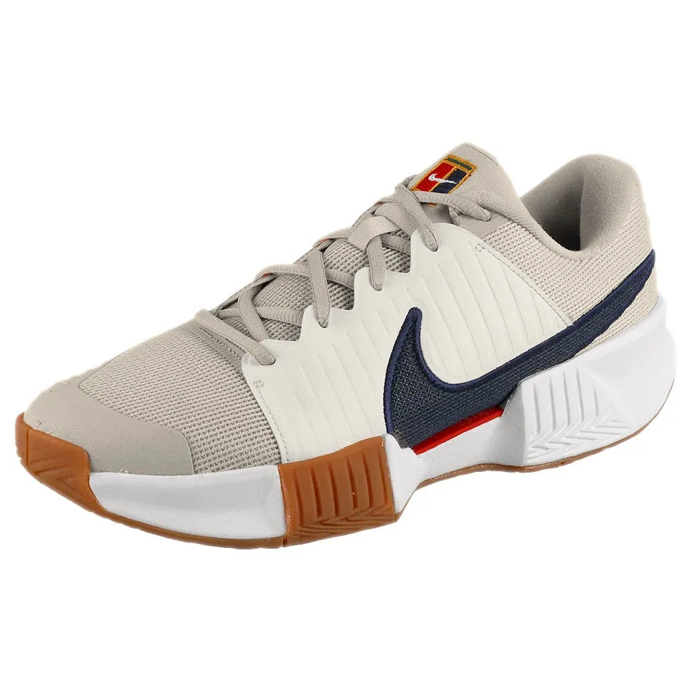Nike Men's Air Zoom GP Challenge Pro - Light Bone/Binary Blue Impact Absorb Balance Control