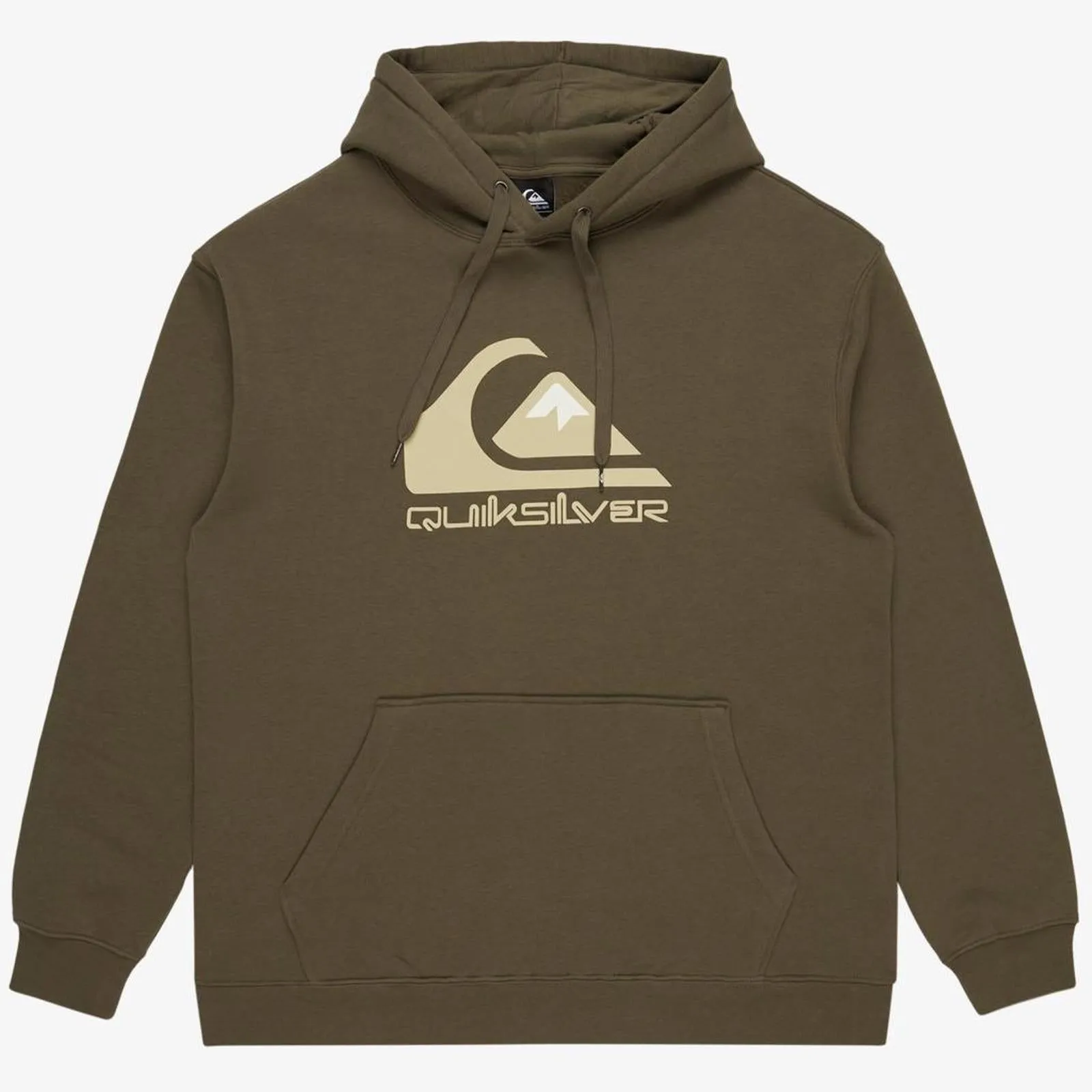 product fleece lining warmth Quiksilver Mens Big Logo Hoodie Pullover