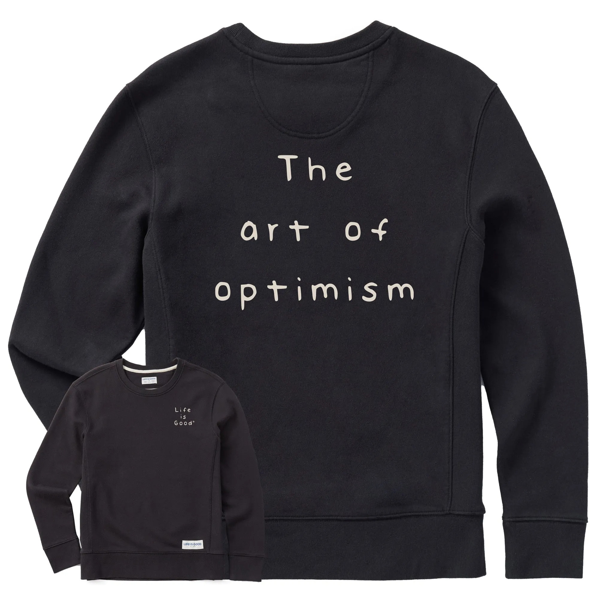 Women's Art of Optimism Simply True Fleece Crew Fleece product casual elegance blend