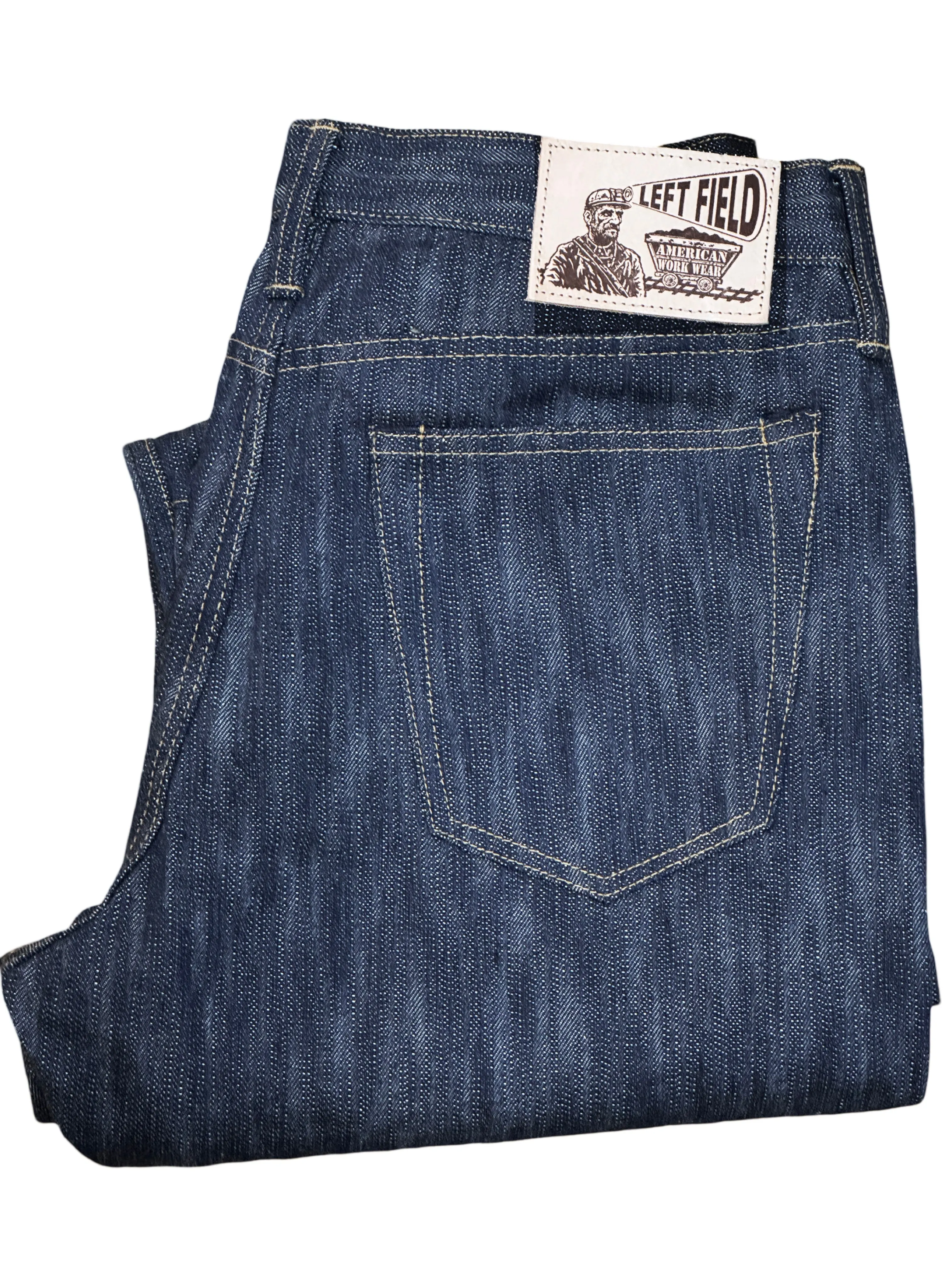 Move With Ease Greaser Tokushima Shoai Hank Dyed denim (Natural plant dyed Indigo)