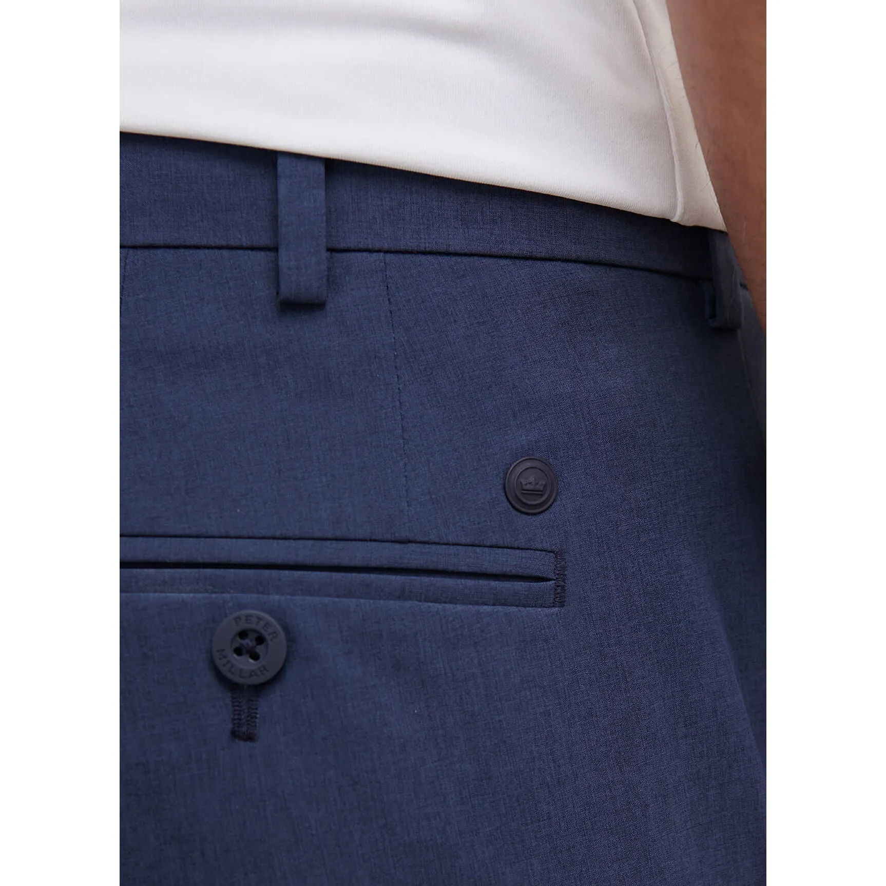 Non Binding Leg Openings Peter Millar Surge  Performance Golf Shorts - Navy