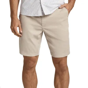 Water Repellent Finish No Slip Grip Peter Millar Bedford Cotton Blend Golf Short - Kahki